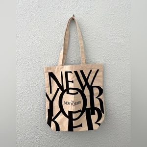 New Yorker magazine canvas tote NWOT